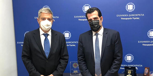 Συνάντηση με τον Υπουργό Υγείας κ. Θάνο Πλεύρη