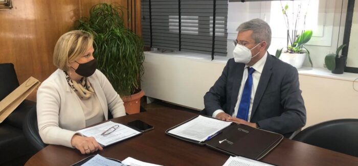 Συνάντηση με την Αναπληρώτρια Υπουργό Υγείας κ. Μίνα Γκάγκα