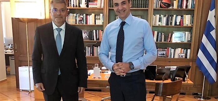 Συνάντηση με τον Πρωθυπουργό Κυριάκο Μητσοτάκη