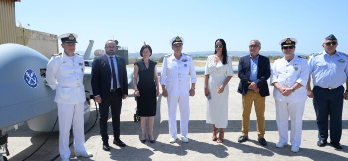 Έναρξη πτήσεων Μη Επανδρωμένου Αεροσκάφους που διατέθηκε από τον Οργανισμό FRONTEX………