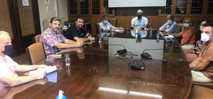 Συνάντηση εργασίας με τον Γενικό Γραμματέα  του Υπουργείου Εσωτερικών