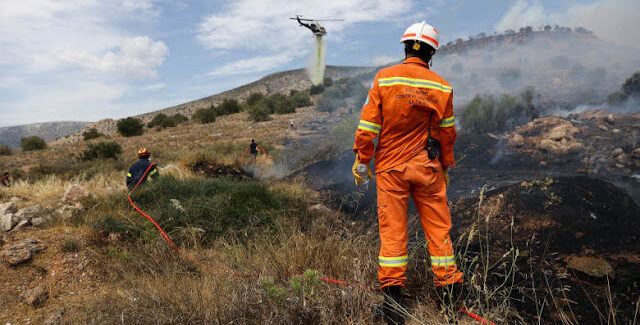 Πυρκαγιά στη Λευκάδα…