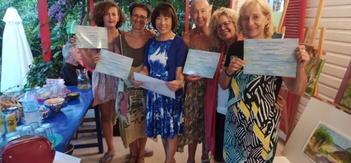 Ξεπέρασε κάθε επιτυχία η 2η καλοκαιρινή έκθεση ζωγραφικής της Νατάσα Μεταξά στον Πόρο Κεφαλονιάς!