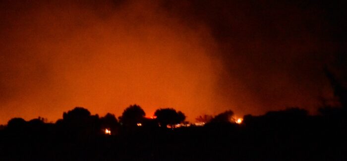 Μεγάλη πυρκαγιά στο Λιβάδι.