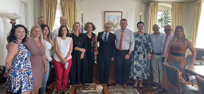 Γόνιμη συνάντηση του Ιονίου Πανεπιστημίου με το Τμήμα Ελληνικής  Γλώσσας του Πανεπιστημίου των Τιράνων