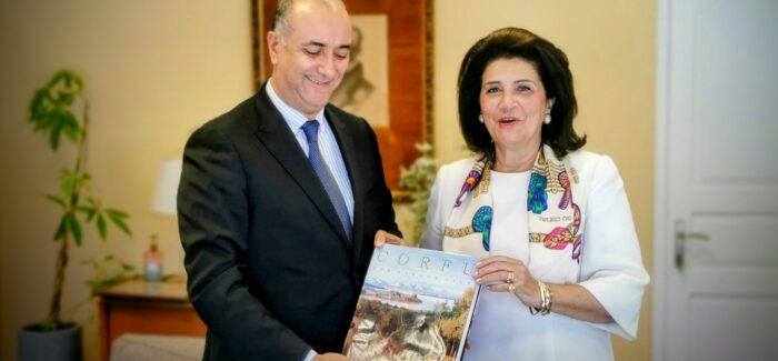 Επίσκεψη του Πρέσβη του Μαρόκου στην Περιφερειάρχη Ιονίων Νήσων