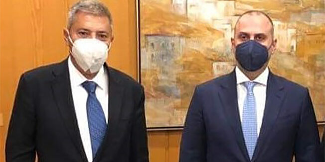 Συνάντηση με τον Υφυπουργό Υποδομών κ. Γιώργο Καραγιάννη