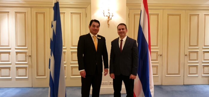 Ο Δήμος Αργοστολίου στην δεξίωση για την Εθνική ημέρα της Ταϊλάνδης .