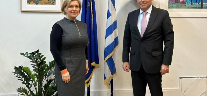 Συνάντηση με την Αναπληρωτή Υπουργό Υγείας κ. Μίνα Γκάγκα