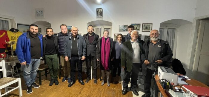 Συνάντηση Υποψηφίων ΠΑ.ΣΟ.Κ. με το Πρόεδρο Καμιμαράτων