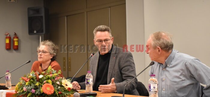 Επίσκεψη του Ευρωβουλευτή του ΣΥΡΙΖΑ Κώστα Αρβανίτη στην Κεφαλονιά.