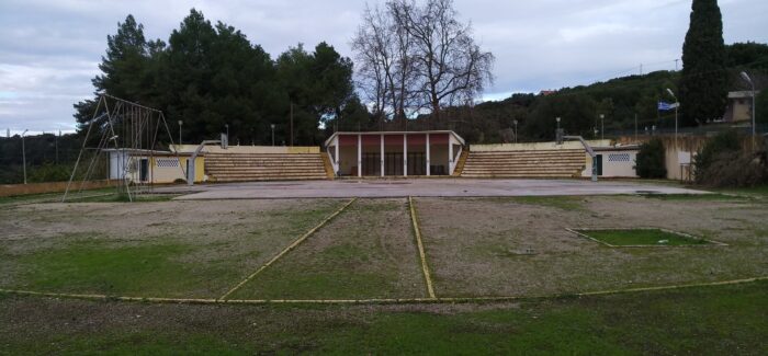 Σε πλήρη αναμόρφωση το ιστορικό στάδιο του οικισμού των Κουρκουμελάτων.