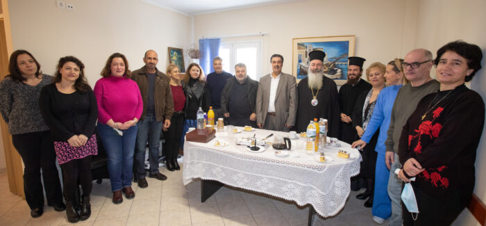Κοπή της Πρωτοχρονιάτικης πίτας της Δ.Π. Εκπαίδευσης Κεφαλληνίας.