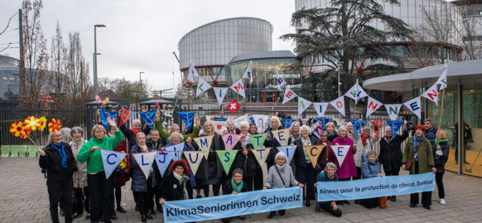 Εκδικάζεται η υπόθεση των KlimaSeniorinnen στο Ευρωπαϊκό Δικαστήριο Ανθρωπίνων Δικαιωμάτων!