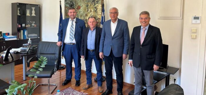 Συνεργασία στο ΥΠΕΣ για το Ληξούρι και τη Σάμη