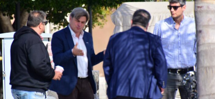 Με τους επαγγελματίες αυτοκινητιστές του Αργοστολίου…..