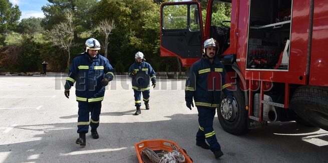 Άσκηση ετοιμότητας της Πυροσβεστικής στο συγκρότημα «MEDITERRANEAN».