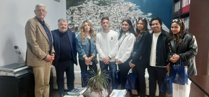 Υποδοχή στο Δήμο ομάδας μεταπτυχιακών φοιτητών από το Λονδίνο….