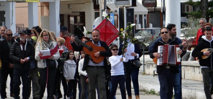 Τα κάλαντα του Λαζάρου από την Παιδική Χορωδία του Δήμου Σάμης