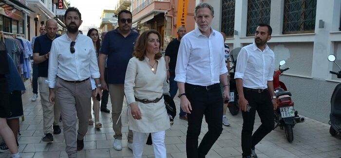 Περιοδεία των Υποψηφίων Βουλευτών του ΠΑ.ΣΟ.Κ. στη Σάμη και την Αγ. Ευφημία.