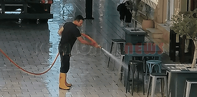 “Μπουγάδα” στο Λιθόστρωτο με ….τέμπο.