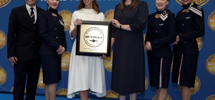 H AEGEAN κατέκτησε και φέτος τον τίτλο της «Καλύτερης Περιφερειακής Αεροπορικής Εταιρείας στην Ευρώπη»……..