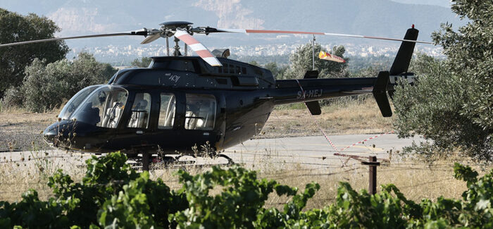 Στο Αργοστόλι αναγκαστική προσγείωση ελικοπτέρου
