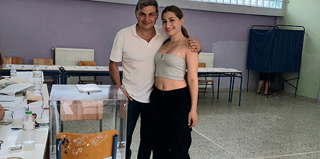 Το μήνυμα Φαραντούρη απ’ την κάλπη
