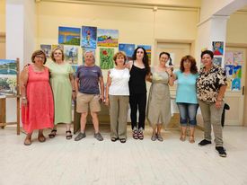 Η ετήσια έκθεση ζωγραφικής  του  «Εικαστικού Εργαστηρίου Πόρου»