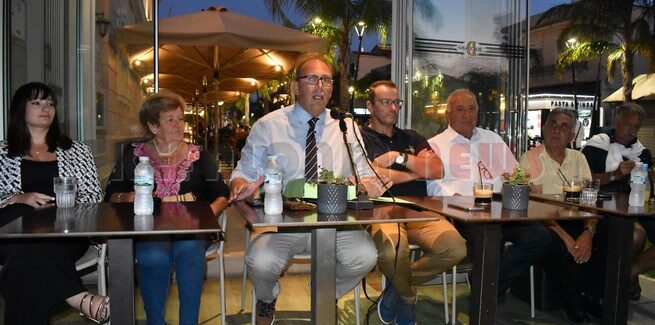 Δυναμική παρουσία του Νίκου Ανουσάκη και παρουσίαση νέων υποψηφίων.