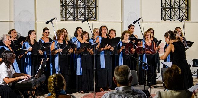 Χορωδιακή βραδιά με ένα μικρό αφιέρωμα στο Σπύρο Μαρκάτο.