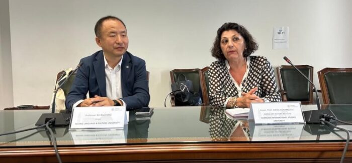 Επίσκεψη εργασίας του Προέδρου του Παγκόσμιου Κέντρου Σινολογίας……