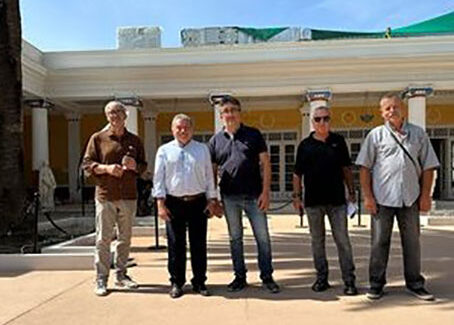 Η ΑΝ.Α.Σ.Α. και ο υπ. Περιφερειάρχης Θεόδωρος Γαλιατσάτος στο Αχίλλειο.