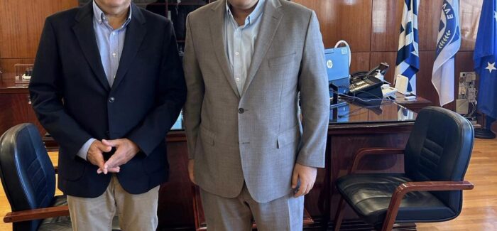 Συνάντηση με τον Υφυπουργό Προστασίας του Πολίτη κ. Κώστα Κατσαφάδο