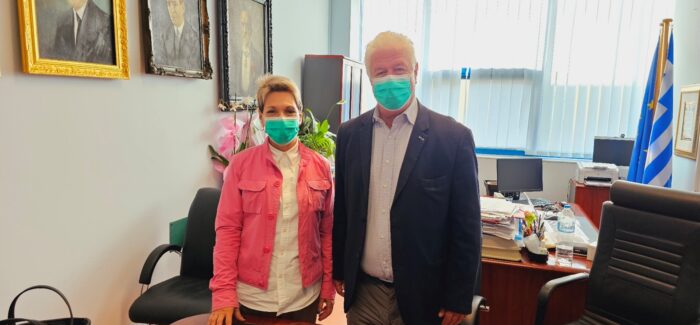 Συνάντηση Γιάννη Τρεπεκλή με τη Διοίκηση και τα Σωματεία Εργαζομένων του Νοσοκομείου Κέρκυρας