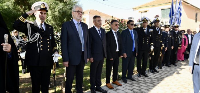 Στην Ιθάκη ο Υπουργός  Χρήστος Στυλιανίδης στις εκδηλώσεις της 28ης Οκτωβρίου
