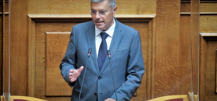 Ομιλία στην Ολομέλεια για το σ/ν του Υπουργείου Τουρισμού