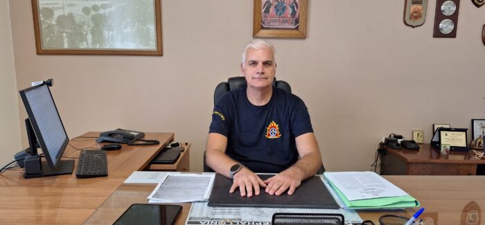Ο Διοικητής ευχαρίστησε όλους τους εμπλεκόμενους στη   δασοπυρόσβεση φορείς,