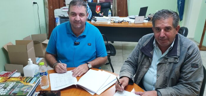 Υπογράφηκε μια ακόμη σύμβαση και ένα νέο έργο ξεκινάει στο Δήμο Ληξουρίου.