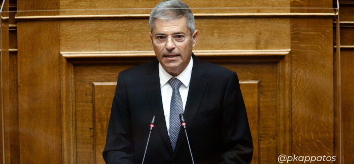 Ομιλία στην Ολομέλεια για το νέο Ν/Σ του Υπ. Περιβάλλοντος