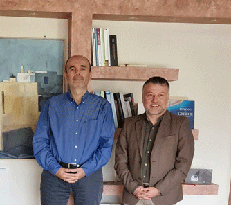 Συνάντηση στο Υπουργείο Οικονομικών του Σταύρου Τραυλού.