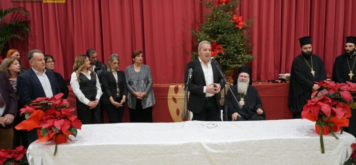 Ορκωμοσία του νέου Δημάρχου της Σάμης Παν. Δρακουλόγκωνα.