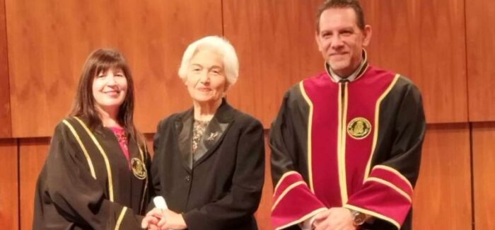 Απονομή του τίτλου «Φίλη του Ιονίου Πανεπιστημίου» στην Δρ. Μαρία Μάνδυλα-Κουσουνή