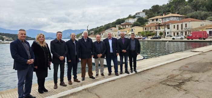 Επίσκεψη του Περιφερειάρχη Ιονίων Νήσων κ. Γιάννη Τρεπεκλή στο Μεγανήσι