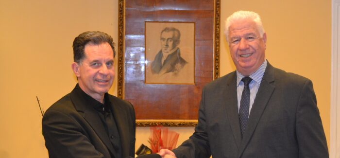 Εθιμοτυπική Συνάντηση του Περιφερειάρχη Ι.Ν κ. Γ. Τρεπεκλή με τον  Περιφερειακό Διευθυντή Εκπαίδευσης