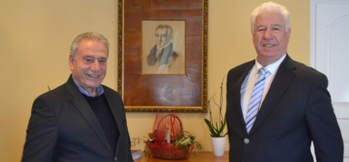 Συνάντηση Περιφερειάρχη Ιονίων Νήσων κ. Γιάννη Τρεπεκλή…..