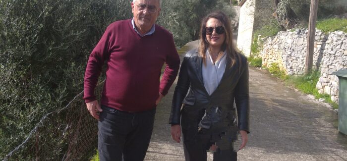 Αυτοψία Επάρχου Ιθάκης Σμαράγδας Σαρδελή σε Βόρεια Ιθάκη