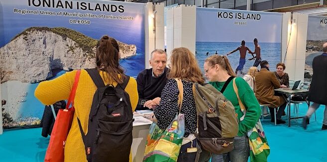 Με εξαιρετική επιτυχία η συμμετοχή της ΠΕΔ-ΙΝ και η προβολή  των  Ιονίων Νήσων σε Διεθνή Τουριστική Έκθεση