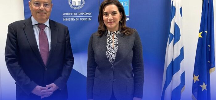 Επίσκεψη στην Υπ. Τουρισμού – Νέες ευκαιρίες για το μέλλον του  Τουρισμού στα νησιά μας