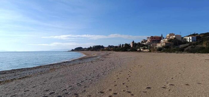 Διπλή προβολή της παραδεισένιας Παραλίας της Σκάλας από την Χριστίνα Σούζη!